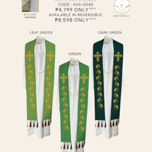 EMBROIDERED STOLE DESIGN (AVS-0045)