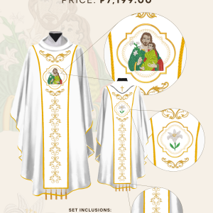 ST. JOSEPH, HUSBAND OF MARY DETACHABLE ORPHREY DESIGNS (AVDO-SJHM-0006)