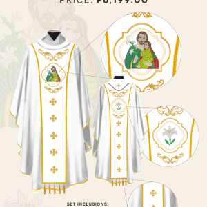 ST. JOSEPH, HUSBAND OF MARY DETACHABLE ORPHREY DESIGNS (AVDO-SJHM-0007)