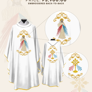 DIVINE MERCY CHASUBLE DESIGN (AVC-DM-0002)