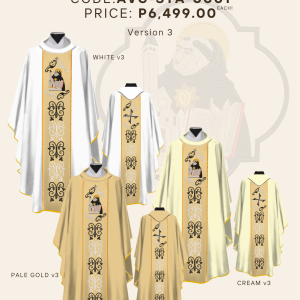 ST. THOMAS AQUINAS CHASUBLE DESIGNS (AVC-STA-0001-V3)