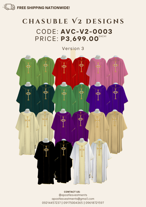 CHASUBLE V2 DESIGNS (AVC-V2-0003-V3)