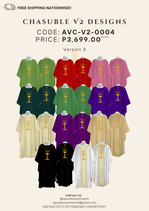 CHASUBLE V2 DESIGNS (AVC-V2-0004-V3)
