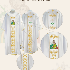 ST.JOSEPH, HUSBAND OF MARY CHASUBLE V2 DESIGN (AVC-V2-SJHM-0002)