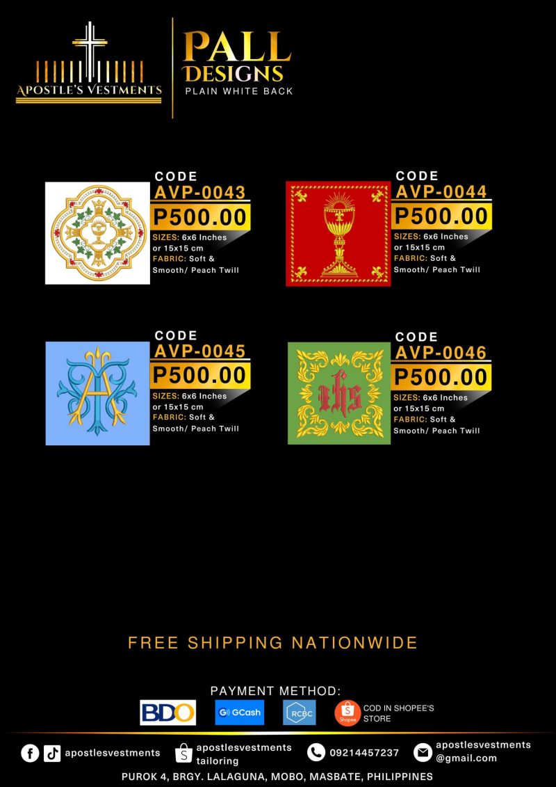 PALL DESIGNS (AVP-0043) - (AVP-0046)