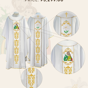 ST.JOSEPH, HUSBAND OF MARY CHASUBLE V2 DESIGN (AVC-V2-SJHM-0003)