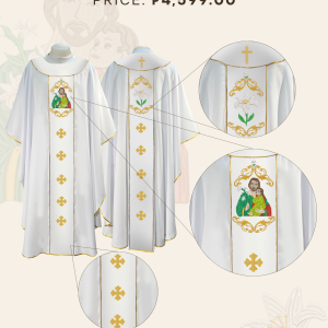 ST.JOSEPH, HUSBAND OF MARY CHASUBLE V2 DESIGN (AVC-V2-SJHM-0005)