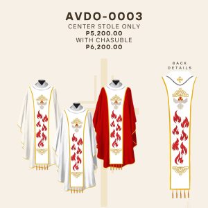 EMBROIDERED DETACHABLE ORPHREY (AVDO-0003)