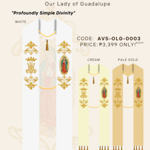OUR LADY OF GUADALUPE STOLE DESIGNS (AVS-OLG-0003)