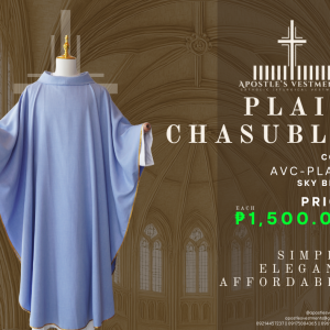 Plain Chasuble (AVC-PLAIN)
