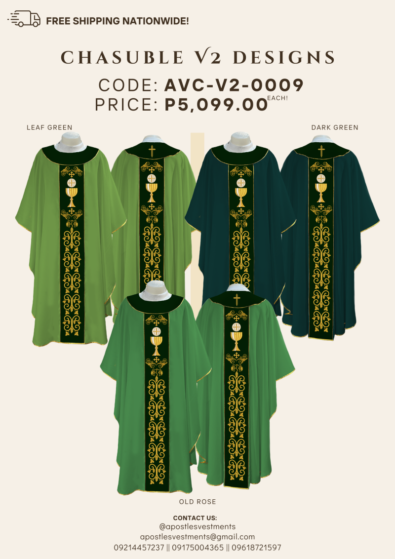 CHASUBLE V2 DESIGNS (AVC-V2-0009)