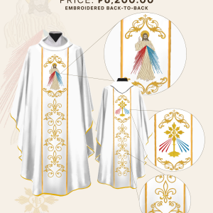 DIVINE MERCY CHASUBLE DESIGN (AVC-DM-0003)