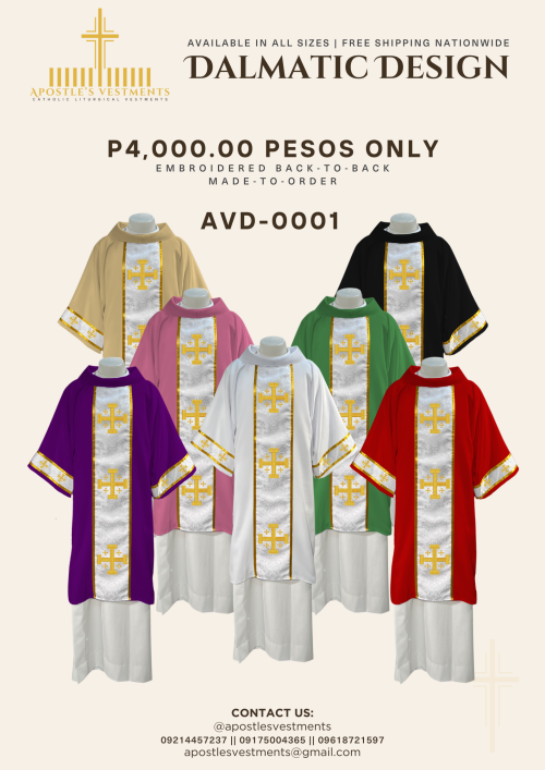 EMBROIDERED DALMATIC DESIGNS (AVD-0001)