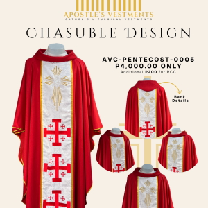 CHASUBLE DESIGN-PENTECOST (AVC-PENTECOST-0005)