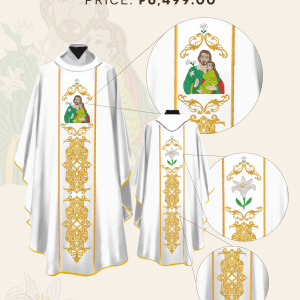 ST. JOSEPH, HUSBAND OF MARY CHASUBLE DESIGN (AVC-SJHM-0004)