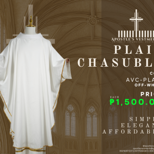 Plain Chasuble (AVC-PLAIN)