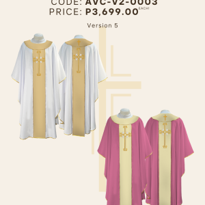 CHASUBLE V2 DESIGNS (AVC-V2-0003-V5)