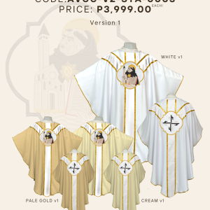 ST THOMAS AQUINAS GOTHIC CHASUBLE DESIGN (AVGC-V2-STA-0003-V1)