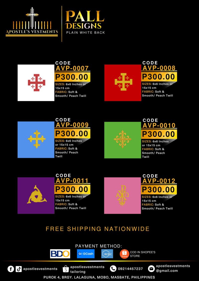PALL DESIGNS (AVP-0007) - (AVP-0012)
