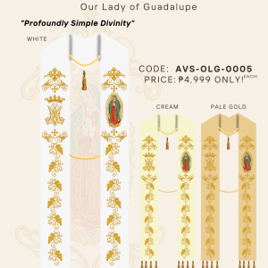 OUR LADY OF GUADALUPE STOLE DESIGNS (AVS-OLG-0005)
