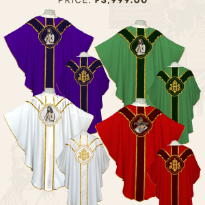 JESUS CHRIST PRAYING/PASSION GOTHIC CHASUBLE DESIGNS (AVGC-V2-JP-0002)