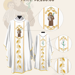 ST. ANTHONY DE PADUA CASHUABLE DESIGN (AVC-ADP-0006)