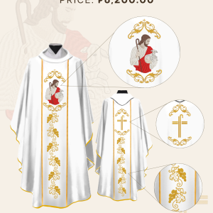 GOOD SHEPHERD CHASUBLE DESIGN (AVC-GS-0005)