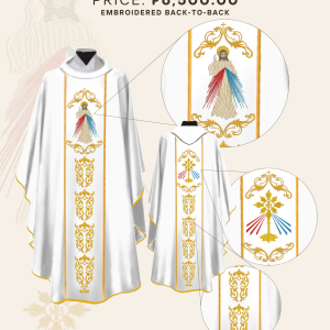 DIVINE MERCY CHASUBLE DESIGN (AVC-DM-0005)