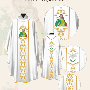 ST. JOSEPH, HUSBAND OF MARY CHASUBLE DESIGN (AVC-SJHM-0005)