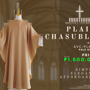 Plain Chasuble (AVC-PLAIN)