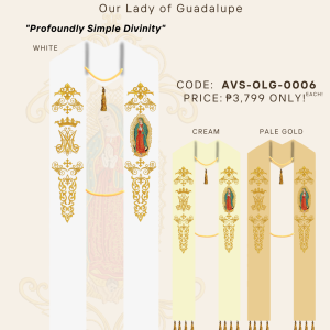 OUR LADY OF GUADALUPE STOLE DESIGNS (AVS-OLG-0006)