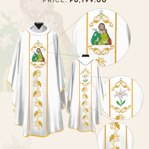 ST. JOSEPH, HUSBAND OF MARY CHASUBLE DESIGN (AVC-SJHM-0006)