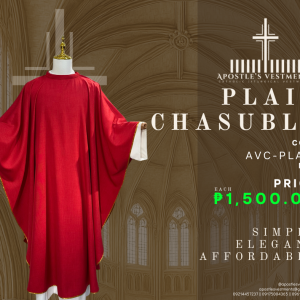 Plain Chasuble (AVC-PLAIN)