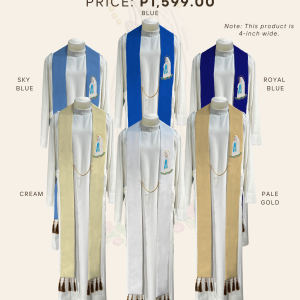 OUR LADY OF LOURDES STOLE DESIGNS (AVS-OLL-0007)
