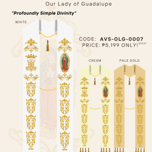 OUR LADY OF GUADALUPE STOLE DESIGNS (AVS-OLG-0007)