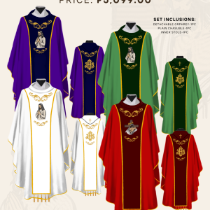 JESUS CHRIST PRAYING/PASSION DETACHABLE ORPHREY DESIGNS  (AVDO-JP-0002)