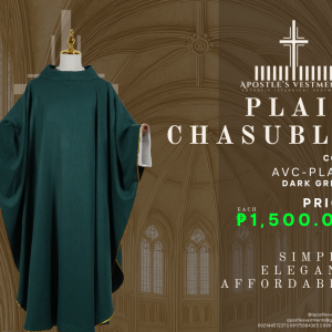 Plain Chasuble (AVC-PLAIN)