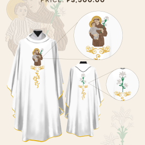 ST. ANTHONY DE PADUA CASHUABLE DESIGN (AVC-ADP-0008)