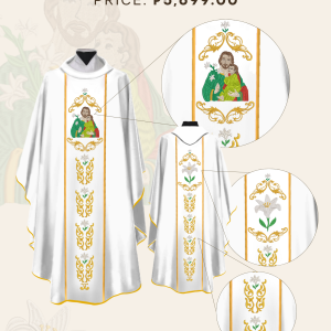 ST. JOSEPH, HUSBAND OF MARY CHASUBLE DESIGN (AVC-SJHM-0007)