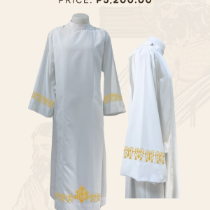 EMBROIDERED ALB DESIGN (AVA-IHS-0001)