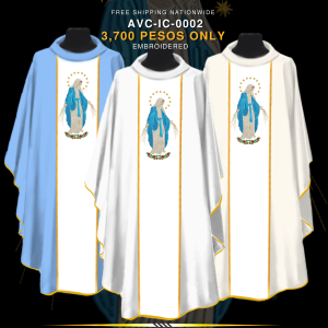 IMMACULATE CONCEPTION CHASUBLE DESIGN (AVC-IC-0002)
