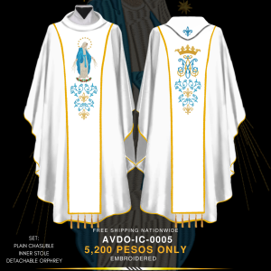 IMMACULATE CONCEPTION DETACHABLE ORPHREY DESIGNS (AVDO-IC-0005)