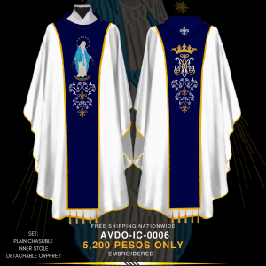 IMMACULATE CONCEPTION DETACHABLE ORPHREY DESIGNS (AVDO-IC-0006)