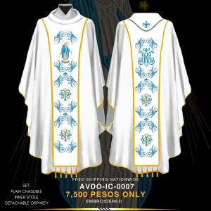 IMMACULATE CONCEPTION DETACHABLE ORPHREY DESIGNS (AVDO-IC-0007)
