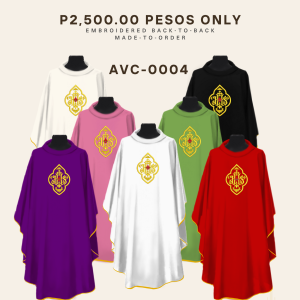 EMBROIDERED CHASUBLE (AVC-004)