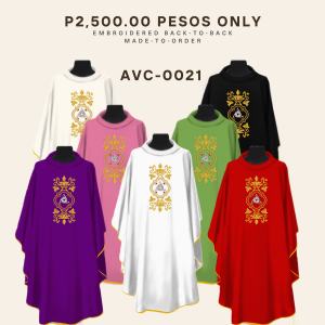 EMBROIDERED CHASUBLE (AVC-0021)