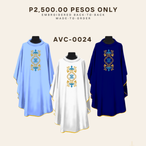 EMBROIDED CHASUBLE (AVC-0024)