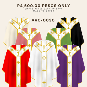 EMBROIDED CHASUBLE (AVC-0030)