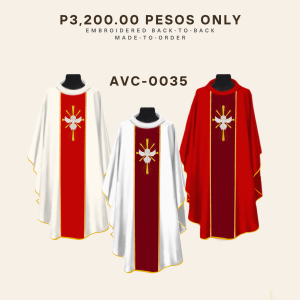 EMBROIDED CHASUBLE (AVC-0035)
