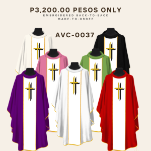 EMBROIDED CHASUBLE (AVC-0037)
